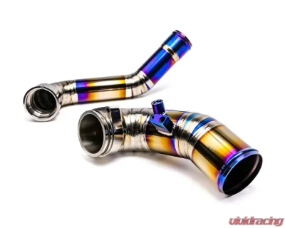 VRP Titanium Chargepipe and J-Pipe Kit Toyota Supra A90 A91 MKV - VR-A90-CP-TI