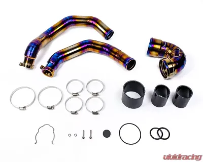 VRP Titanium Chargepipes and J-pipe BMW M3 | M4 | M2C | F8x 2015-2021 - VR-F80M3-CP-Ti