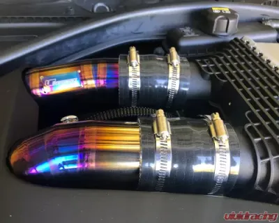VRP Titanium Chargepipes and J-pipe BMW M3 | M4 | M2C | F8x 2015-2021 - VR-F80M3-CP-Ti