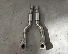 TFL Link Pipes w/Flex Joint for Catback Valvetronic Exhaust Audi RS6 Avant | RS7 C8 2019-2025