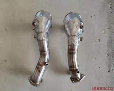 TFL High Flow 200 cell Downpipes Audi RS6 Avant | RS7 C8 2019-2025 - AU.002.C01