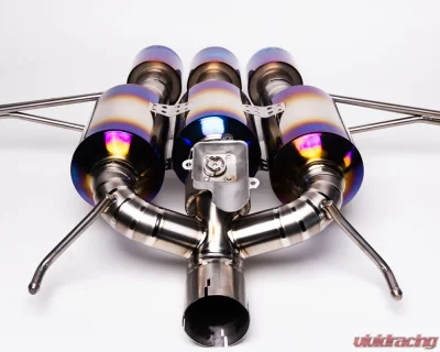 VRP Titanium Valvetronic Catback Exhaust System Honda CIvic Type R FL5 2023+ - VR-FL5-170T