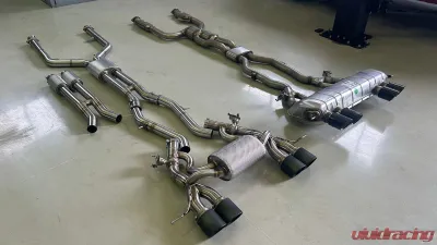 TFL Valvetronic Exhaust Muffler with Quad Tips BMW M2 G87 - BM.021.C01