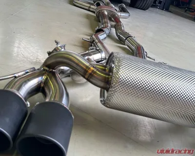 TFL Valvetronic Exhaust Muffler with Quad Tips BMW M2 G87 - BM.021.C01