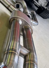 TFL High Flow Midpipe Stainless with Muffler BMW M2 G87                                     - BM.020.C01 - Image 5