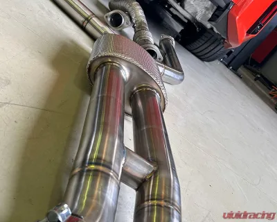 TFL High Flow Midpipe Stainless with Muffler BMW M2 G87 - BM.020.C01