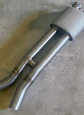 TFL High Flow Midpipe Stainless with Muffler BMW M2 G87                                     - BM.020.C01 - Image 3