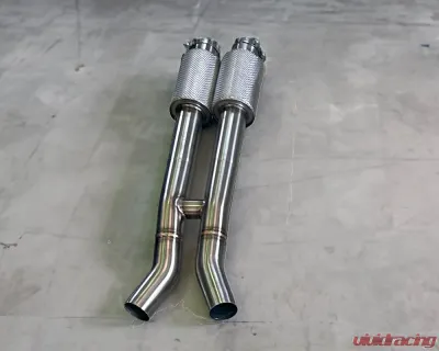 TFL High Flow Midpipe Stainless with Resonators BMW M2 G87 - BM.019.C01