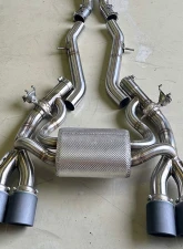 TFL Valvetronic Exhaust Muffler with Quad Tips BMW M2 G87                                     - BM.021.C01 - Image 9