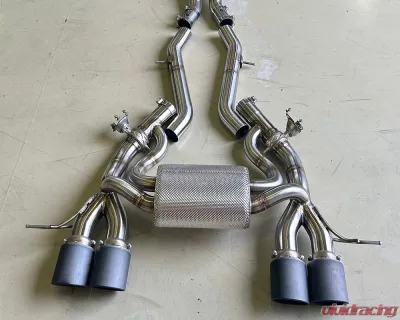 TFL Valvetronic Exhaust Muffler with Quad Tips BMW M2 G87 - BM.021.C01