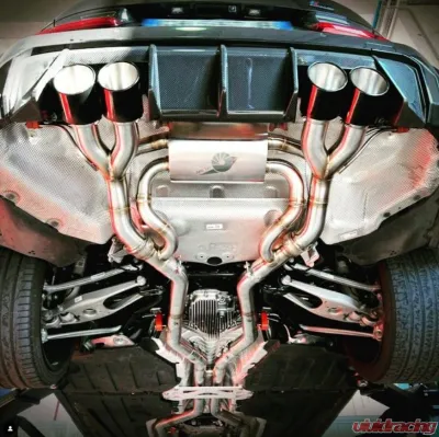 TFL Valvetronic Exhaust Muffler with Quad Tips BMW M3 G80 M4 G82 - BM.007.C01