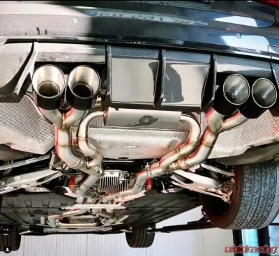 TFL Valvetronic Exhaust Muffler with Quad Tips BMW M3 G80 M4 G82 - BM.007.C01