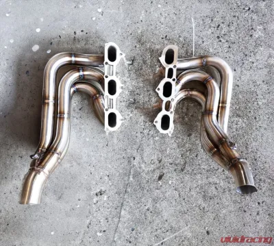 TFL High Flow Race Headers and 200 cell Catalysts Porsche 718 Cayman GT4 - PO.030.C01