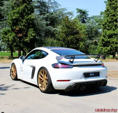 TFL High Flow Race Headers and 200 cell Catalysts Porsche 718 Cayman GT4 - PO.030.C01