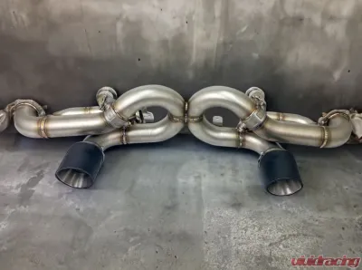 TFL Catback Valvetronic Exhaust System Stainless Steel Porsche 718 Cayman GT4RS - PO.038.C01
