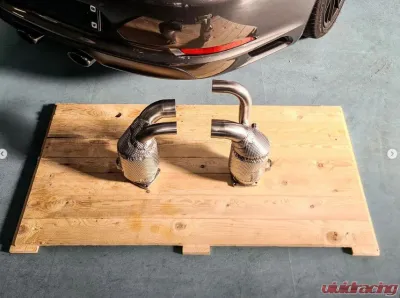TFL High Flow Sport Cat Pipes Stainless Steel Porsche 991.2 Carrera S | GTS - PO.007.C01