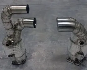 TFL High Flow Sport Cat Pipes Stainless Steel Porsche 991.2 Carrera S | GTS