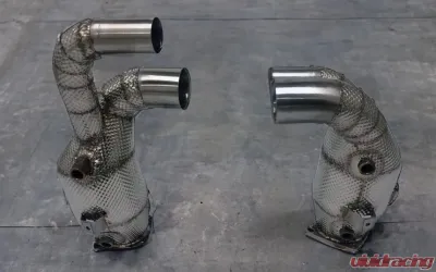 TFL High Flow Sport Cat Pipes Stainless Steel Porsche 991.2 Carrera S | GTS - PO.007.C01