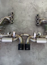 TFL Full Race Exhaust System Iconel Porsche 992 GT3 | GT3RS                                     - PO.027.C01-INC - Image 14