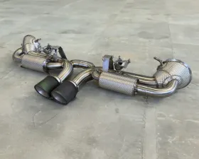 TFL Catback Valvetronic Exhaust System Stainless Steel Porsche 992 GT3 | GT3RS