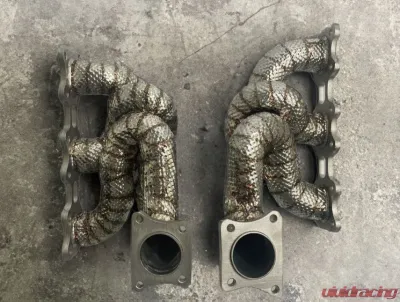 TFL High Flow Header Manifolds Porsche 992 Turbo | Turbo S 3.7L - PO.035.C01