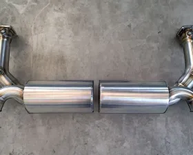 TFL Full Race Exhaust System Stainless Steel Porsche 997 Turbo 2007-2009