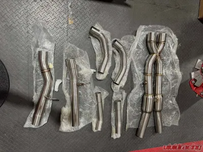 VRP BMW X3M X4M Stainless Valvetronic Exhaust System with Carbon Tips CLEARANCE - VR-S58X34M-170S