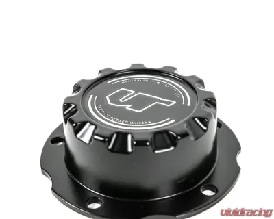 VR Forged Center Cap C Truck Wheels Matte Black - VR-CAP-C-TRK-MBLK-C