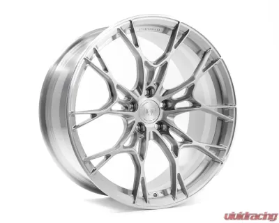 VR Forged D01 Wheel Set Corvette C8 20x9.5 21x12.5 Brushed - VRF-D01-C8-BRS