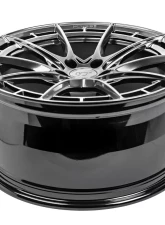 VR Forged D03-R Wheel Hyper Black 19x10.5 +22mm 5x114.3                                     - VR-D03R-19105-22-51143-HBLK - Image 3