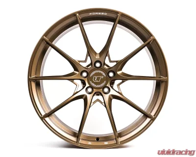 VR Forged D03 Wheel Set Corvette C8 20x9.5 21x12.5 Satin Bronze - VRF-D03-C8-SBZ