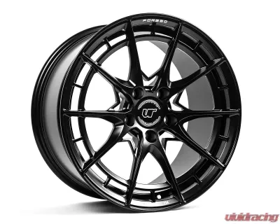 VR Forged D03-R Wheel Set Audi A3 S3 | VW Golf MK7 18x8.5 Matte Black - VRF-D03R-8V-MBLK