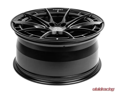 VR Forged D03-R Wheel Set Tesla Model 3 | Model Y 20x9.0 Matte Black - VRF-D03R-TES3-MBLK