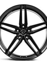 VR Forged D10 Wheel Set Porsche Taycan 22x10 22x11.5 Matte Black                                     - VRF-D10-TAY-MBLK - Image 2