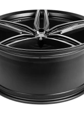 VR Forged D10 Wheel Set Porsche Taycan 22x10 22x11.5 Matte Black                                     - VRF-D10-TAY-MBLK - Image 3