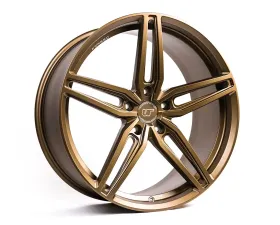 VR Forged D10 Wheel Set Audi e-tron GT Sedan 22x10 22x11.5 Satin Bronze