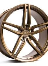 VR Forged D10 Wheel Set Audi e-tron GT Sedan 22x10 22x11.5 Satin Bronze                                     - VRF-D10-ETGT-SBZ - Image 5