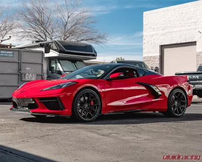 VR Forged D01 Wheel Set Corvette C8 20x9.5 21x12.5 Gloss Black - VRF-D01-C8-GBLK