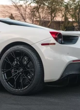 VR Forged D01 Wheel Set Ferrari 488 20x9.0 21x12 Matte Black                                     - VRF-D01-488-MBLK - Image 6