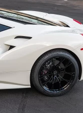 VR Forged D01 Wheel Set Ferrari 488 20x9.0 21x12 Matte Black                                     - VRF-D01-488-MBLK - Image 8