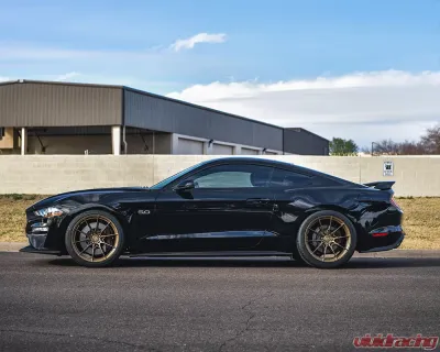 VR Forged D03 Wheel Set Ford Mustang S550 S650 20x10 20x11 Satin Bronze - VRF-D03-S550-SBZ