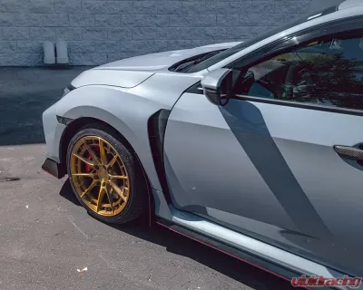 VR Forged D03-R Wheel Set Honda Civic Type-R FK8 | FL5 18x9.5 Brushed Gold - VRF-D03R-CTR-BRSG
