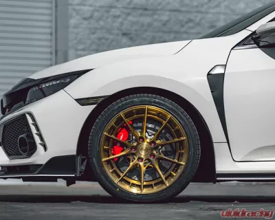 VR Forged D03-R Wheel Set Honda Civic Type-R FK8 | FL5 18x9.5 Brushed Gold - VRF-D03R-CTR-BRSG