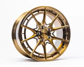 VR Forged D03-R Wheel Brushed Gold 18x9.5 +45mm 5x120