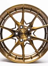 VR Forged D03-R Wheel Brushed Gold 18x9.5 +45mm 5x120                                     - VR-D03R-1895-45-5120-BRSG - Image 2