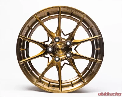 VR Forged D03-R Wheel Brushed Gold 18x9.5 +45mm 5x120 - VR-D03R-1895-45-5120-BRSG