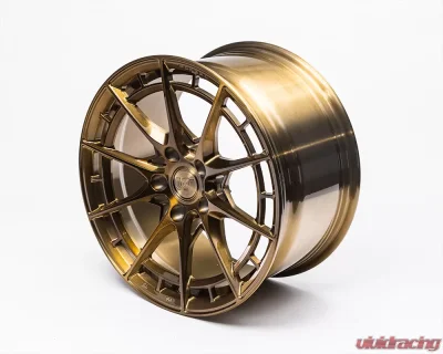 VR Forged D03-R Wheel Brushed Gold 18x9.5 +45mm 5x120 - VR-D03R-1895-45-5120-BRSG