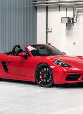 VR Forged D03-R Wheel Set Porsche 987 | 981 | 718 Boxster Cayman 20x8.5 20x10 Gloss Black                                     - VRF-D03R-718-20-GBLK - Image 4