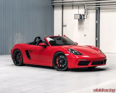 VR Forged D03-R Wheel Set Porsche 987 | 981 | 718 Boxster Cayman 20x8.5 20x10 Gloss Black - VRF-D03R-718-20-GBLK