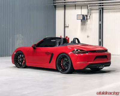 VR Forged D03-R Wheel Set Porsche 987 | 981 | 718 Boxster Cayman 20x8.5 20x10 Gloss Black - VRF-D03R-718-20-GBLK